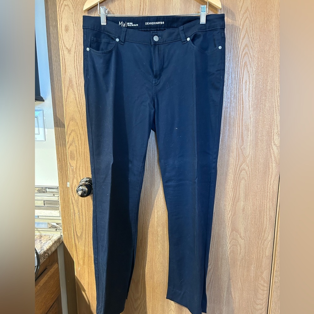 MIA Women's Dark Blue Straight Leg Jeans